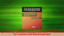 PDF Download  The Tech Contracts Handbook Cloud Computing Agreements Software Licenses and Other IT PDF Online