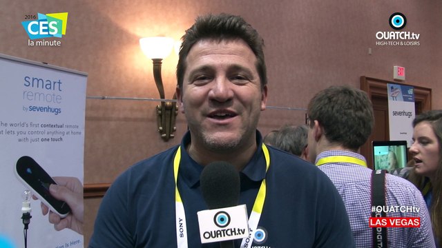 la minute CES S03E04 : Seven Hugs Smart Remote, la télécommande universelle pour objets connectés