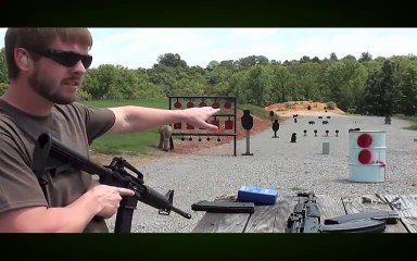 AK47 VS. AR15 - TEST SPEED SHOOT