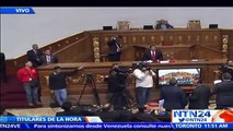 En medio de abucheos Pedro Carreño anuncia que no darán credenciales a diputados venezolanos impugnados