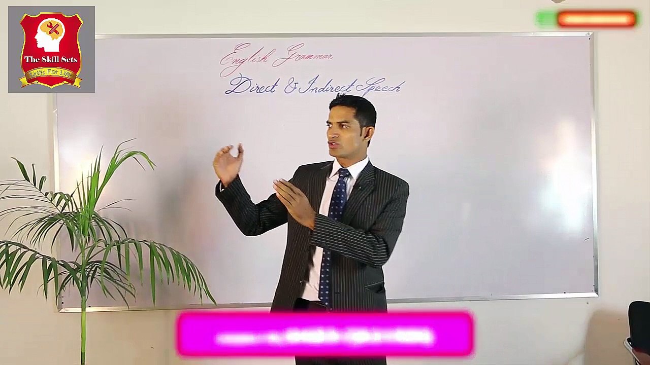 Learn Direct and Indirect Naration | The Skill Sets