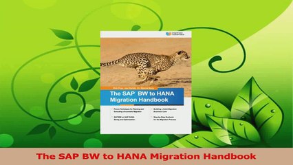 PDF Download  The SAP BW to HANA Migration Handbook PDF Online