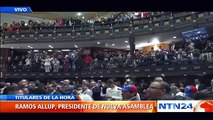 Henry Ramos Allup jura como nuevo Presidente de la Asamblea Nacional de Venezuela