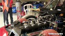 Alfa Romeo 2.5L V6 Engine Warm Up Fuel Injectors & ITBs View
