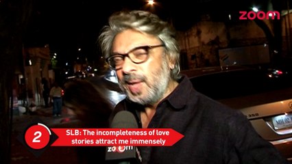 Sanjay Leela Bhansali -The incompleteness of love stories attracts me - Bollywood News - #TMT