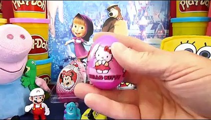 Маша и Медведь, Masha i Medved, Frozen, Disney, Peppa Pig, Peppa Pig Toys, Kinder masha and