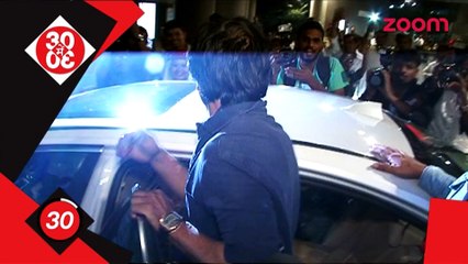 Shah Rukh Khan spotted at Mumbai airport- Bollywood News - #TMT