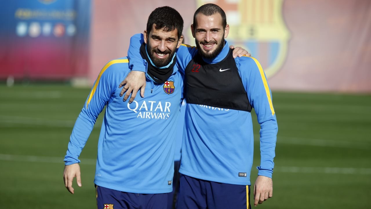 FC Barcelona training session: Session before the derby