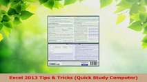 Read  Excel 2013 Tips  Tricks Quick Study Computer EBooks Online