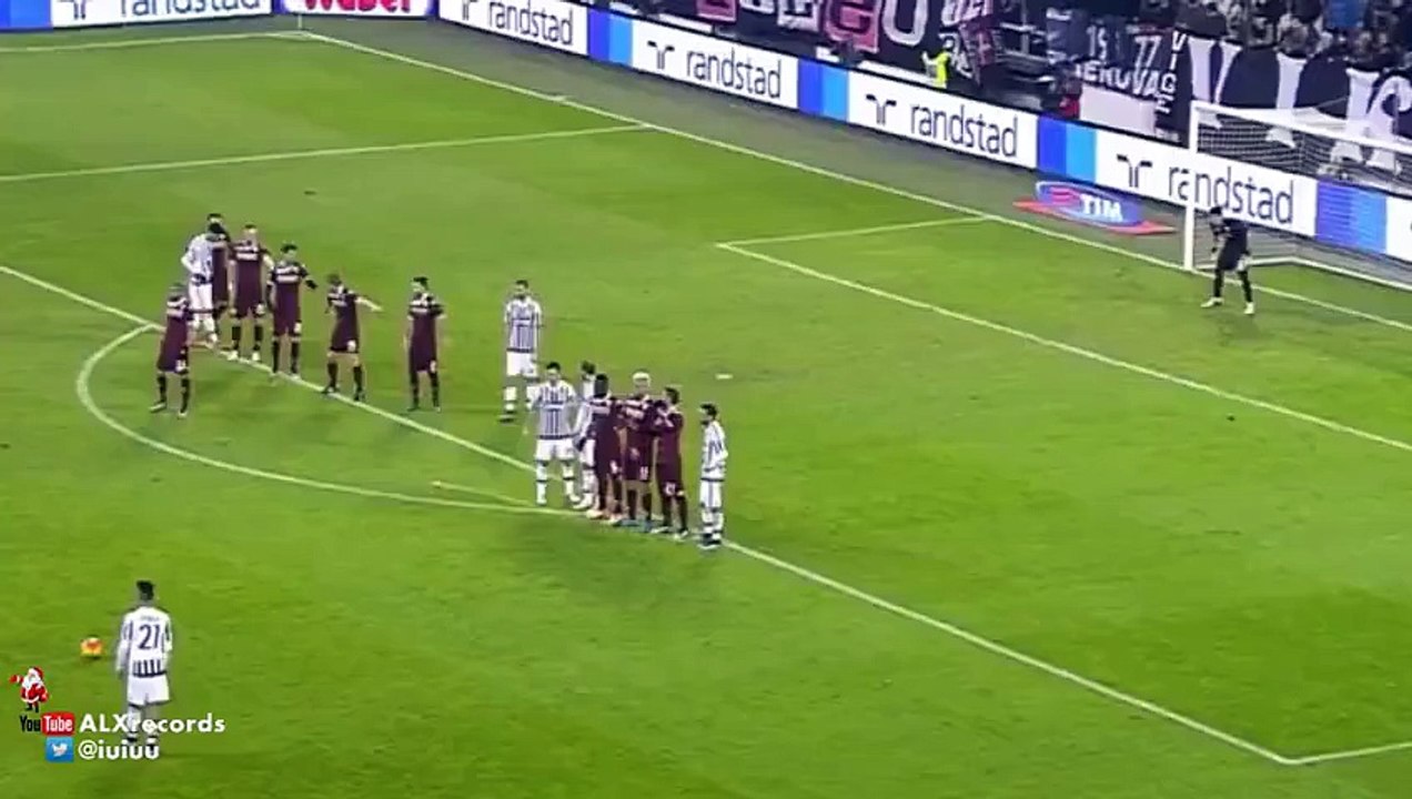 Paul Pogba Fantastic Free-Kick Goal Vs Torino
