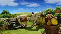 The llamas join Shaun the sheep on the farm - The Farmers Llamas: Preview - BBC One Christmas 201