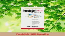 Download  PeopleSoft HRMS Reporting PDF Free