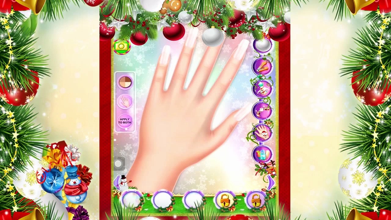Christmas Nail Salon Makeover