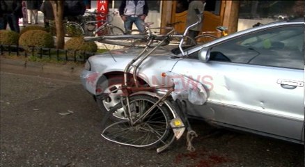 Shkodër, Makina aksidenton drejtuesin e biçikletës - Ora News- Lajmi i fundit
