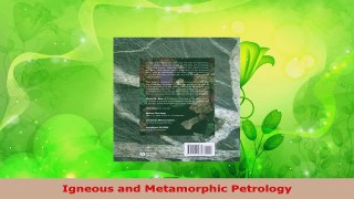 PDF Download  Igneous and Metamorphic Petrology Download Online