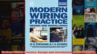 Modern Wiring Practice Design and Installation Revised Edition