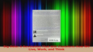 PDF Download  Big Data A Revolution That Will Transform How We Live Work and Think PDF Full Ebook