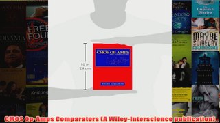 CMOS OpAmps Comparators A WileyInterscience publication