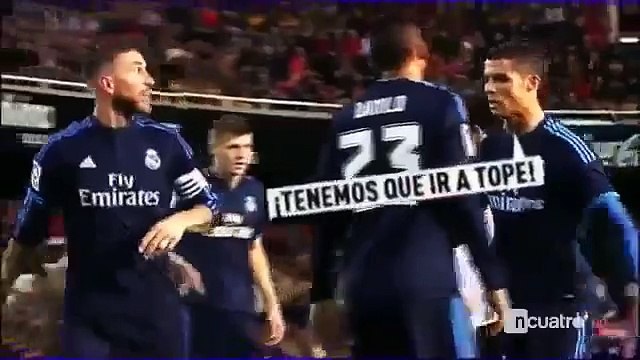 La prise de bec entre Cristiano Ronaldo et Sergio Ramos lors de Valence - Real Madrid