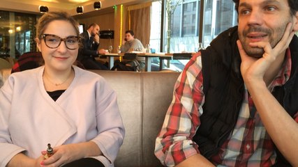 Marilou Berry et Mehdi Nebbou présentent "Joséphine s'arrondit"