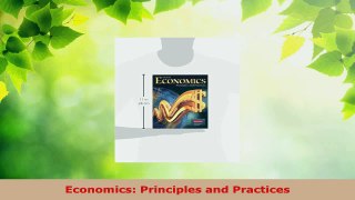 Read  Economics Principles and Practices Ebook Free