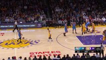 Kevin Durant Crosses Up Kobe Bryant | Thunder vs Lakers | December 23, 2015 | NBA 2015-16 Season