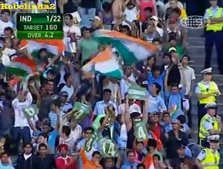 Sachin's famous reply to Brett Lee - Channel 9 commentary- 4,4,0,4 - MCG 2008