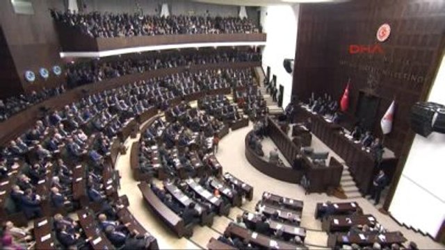 Davutoğlu, Partisinin Grup Toplantısında Konuştu 4