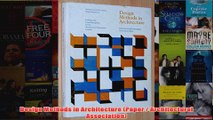 Design Methods in Architecture Paper  Architectural Association
