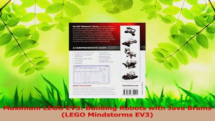 Download Video: PDF Download  Maximum LEGO EV3 Building Robots with Java Brains LEGO Mindstorms EV3 Download Online