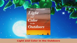 Download  Light and Color in the Outdoors PDF Free