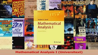 PDF Download  Mathematical Analysis I Universitext Read Full Ebook