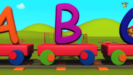 KZKCARTOON TV-Alphabet Train-ABC Song for Kids-Learn ABC Song