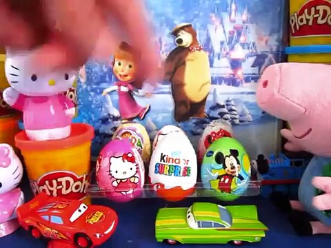 Маша и Медведь, Masha i Medved, Frozen, Disney, Peppa Pig, Hello Kitty, Peppa Pig Toys, Kinde
