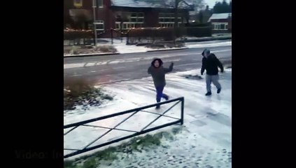 Schaatsen op straat - RTV Noord