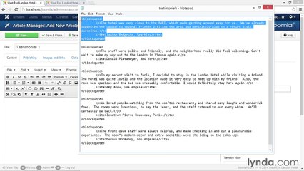034 Tagging - Working with Joomla! 3.3
