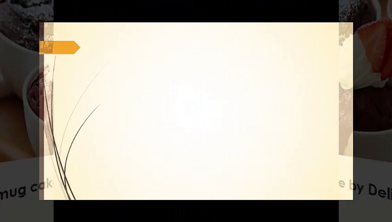 Delices and Gourmandises’ authentic recipe for mug cake