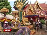 Lao NEWS on LNTV: Pi Mai Lao is a time for Lao people to wish and forgive.10/4/2015