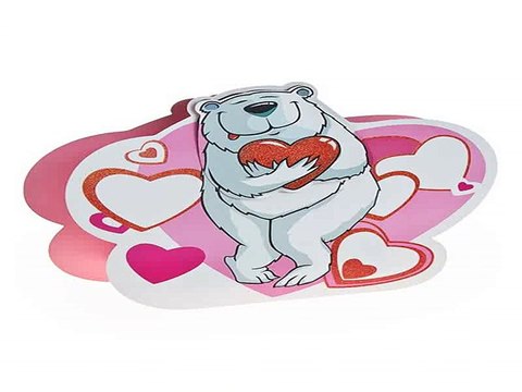 Вот это ВЕЩЬ! подарок на все случаи жизни - Пакет подарочный Мишка с сердцем в г. Тверь