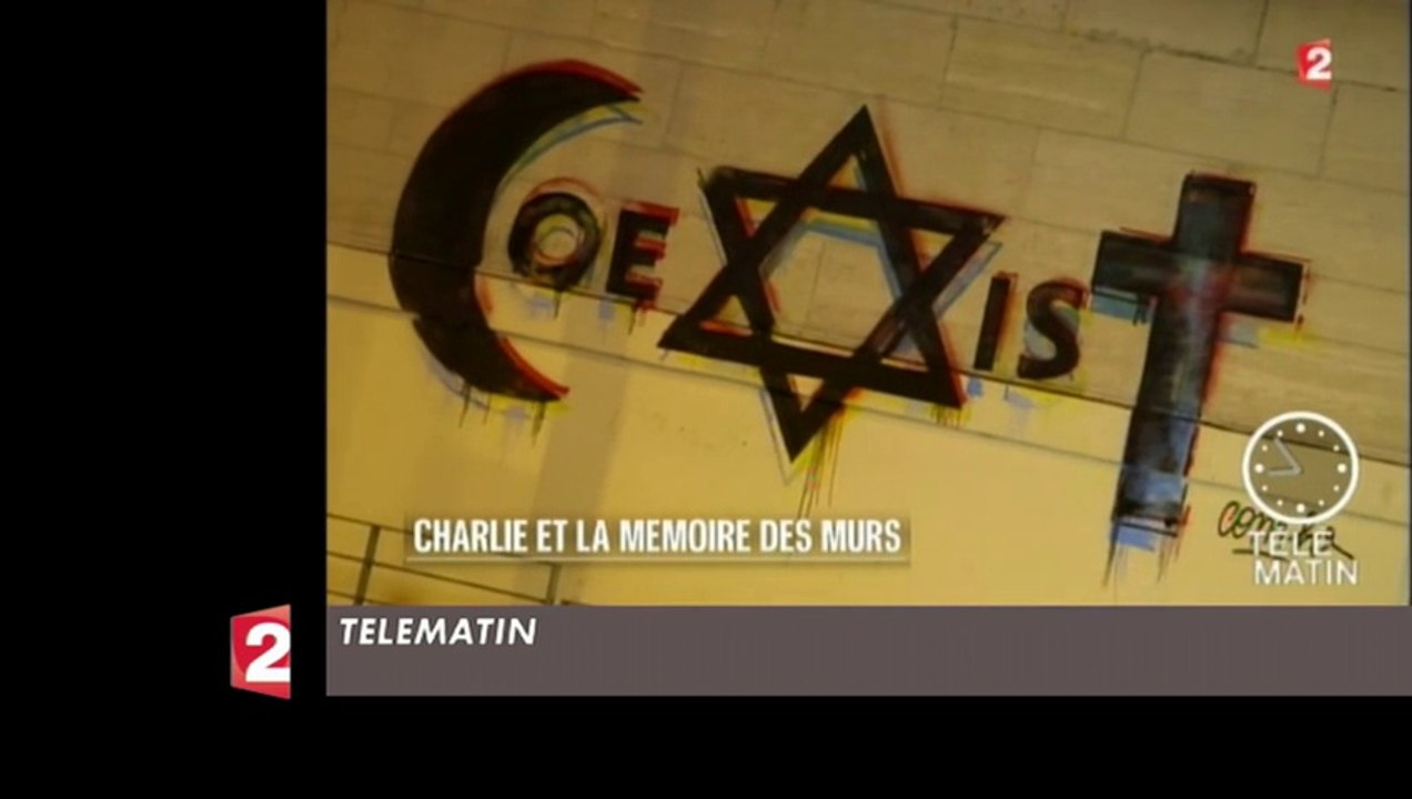 "J'ai fini par peindre une sorte de logo qui réunissait toutes les religions qui existent" - Zapping du 05/01/2016 - CANAL+