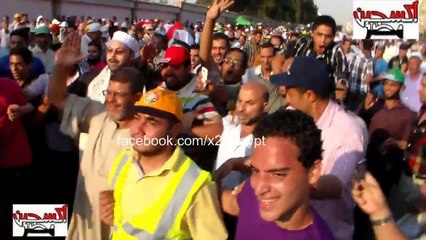 مسخرة الاخوان تنخدع فى شبيه مرسى والشبيه يشتغل الاخوان