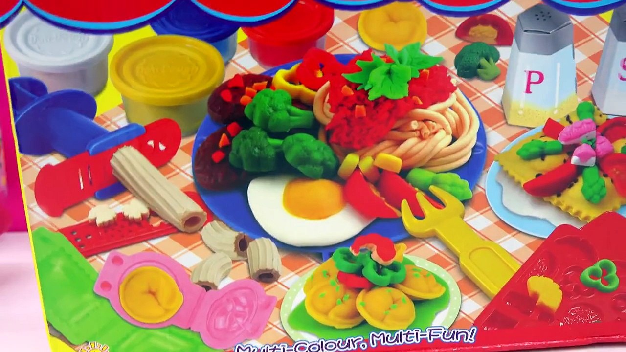 Playdoh Pasta House Spaghetti Play Doh Foods Maker Playset Toy Unboxing