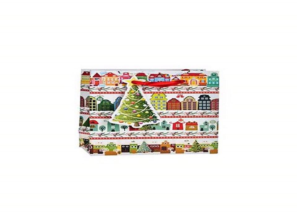 Купил отличный подарок на все случаи жизни - Пакет подарочный новогодний Домики в г. Воронеж