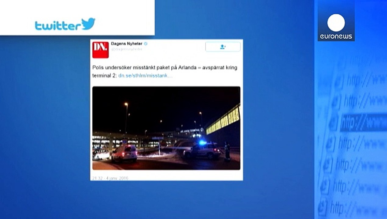 Bombenalarm an Stockholm Flughafen Arlanda