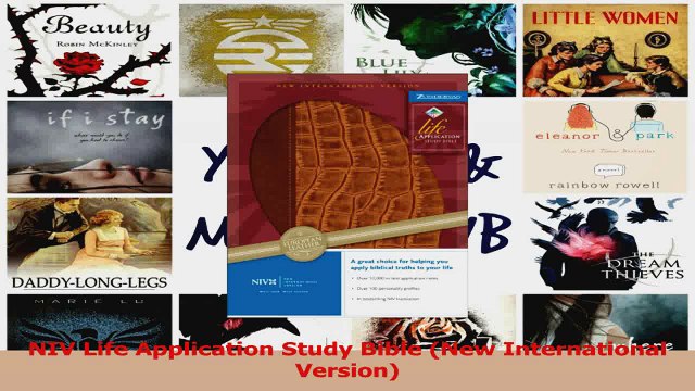 PDF Download NIV Life Application Study Bible New International Version Download Full Ebook