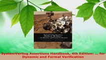 Download  SystemVerilog Assertions Handbook 4th Edition  for Dynamic and Formal Verification Ebook Free