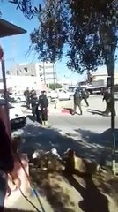 الجم الأن الكرتوش الحي من أمام نقطة بيع الخمور