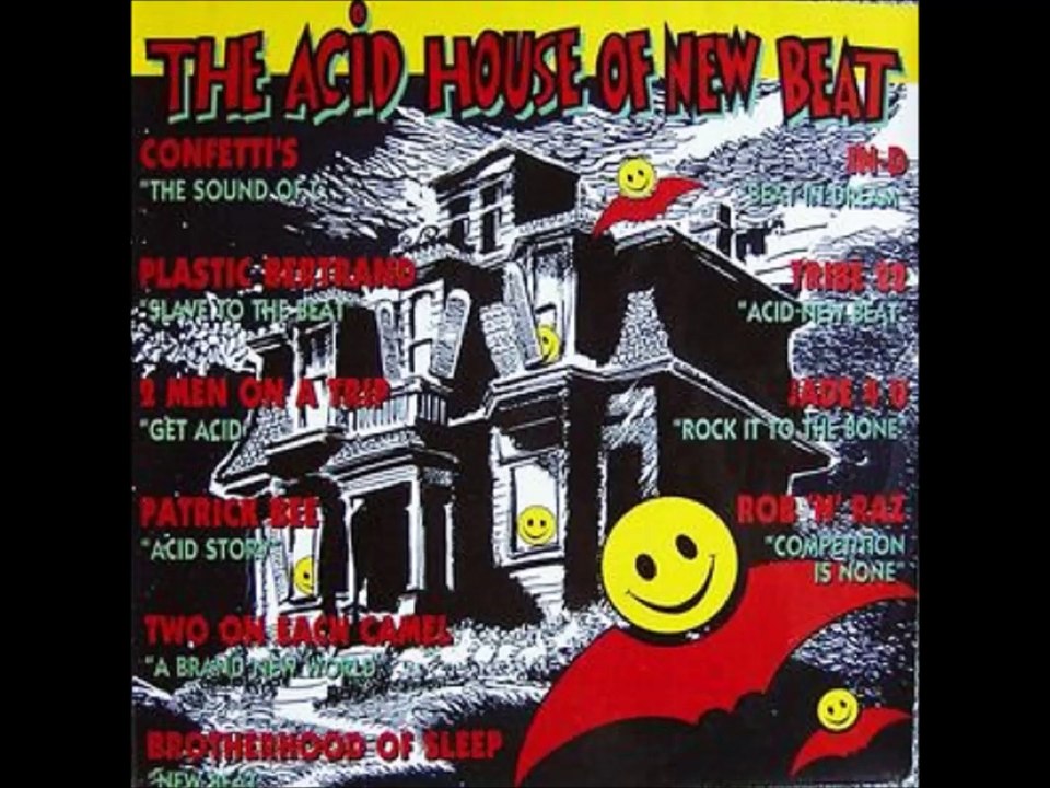 MEN OF A TRIP.(GET ACID.)(12'' LP.)(1989.) THE ACID HOUSE OF NEW BEAT.