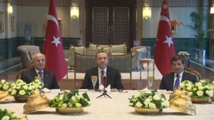 Erdoğan Yasama, Yürütme ve Yargı Organlarının Başkanlarıyla Bir Araya Geldi