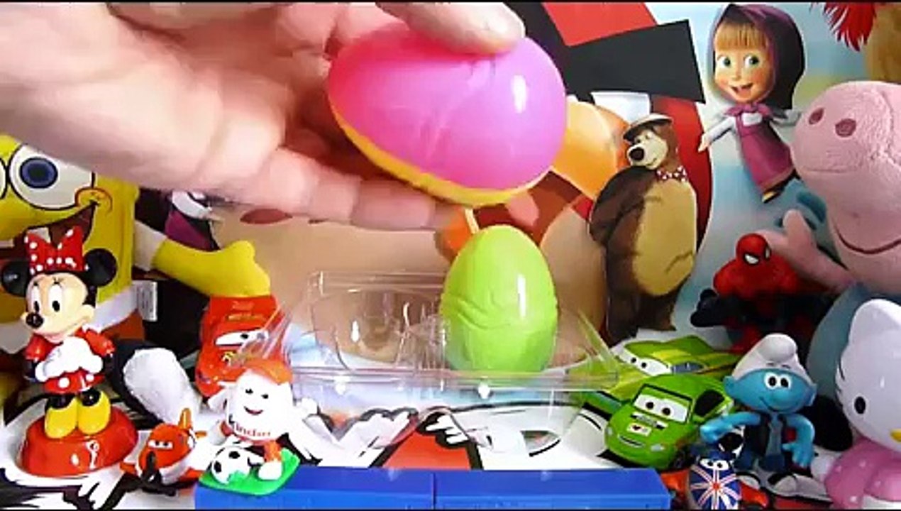 Kinder DORA Маша и Медведь, Masha i Medved Disney Peppa Pig,Cars Frozen masha and the bear